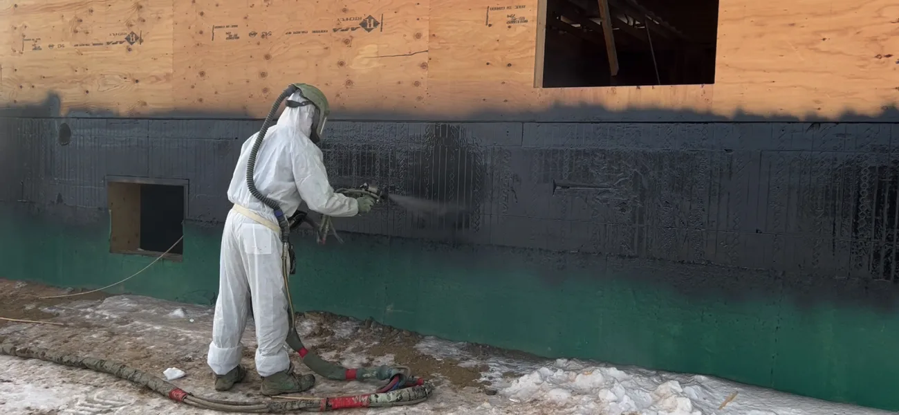 Basement Waterproofing With Polyurea